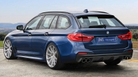 Диффузор заднего бампера JMS для BMW G31 5-серия